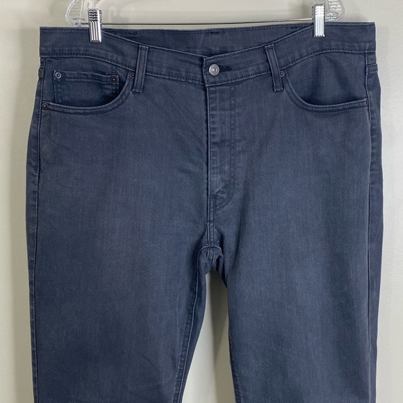 LEVI STRAUSS & CO. 541 MENS GRAY JEANS ZIP CLOSURE 65% COTTON 38W, 34L - Picture 5 of 17
